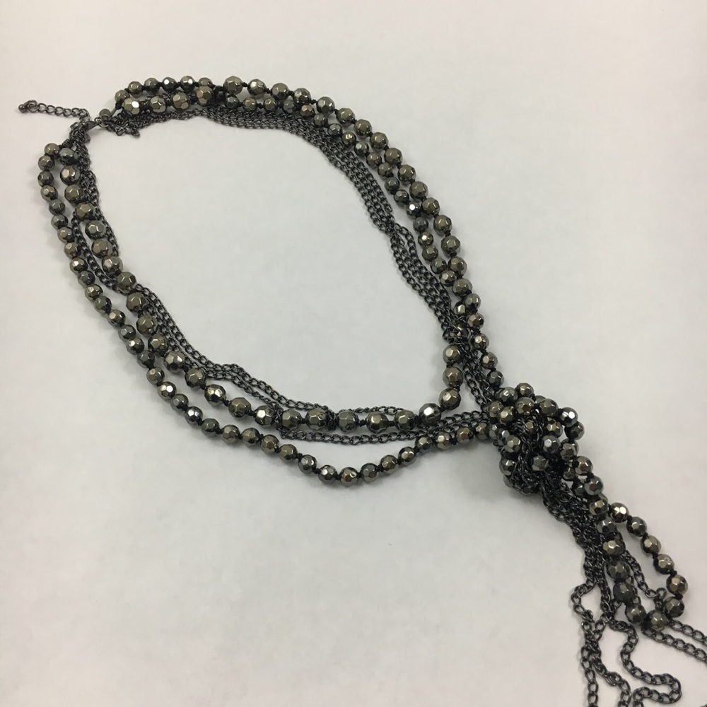 {Express} Layered Statement Necklace - image 2